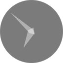 Fullscreen Clock Icon